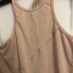 Body con dress, cream color.